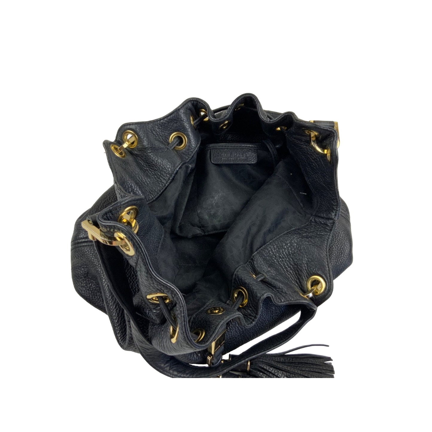 Michael Kors Black Leather Handbag