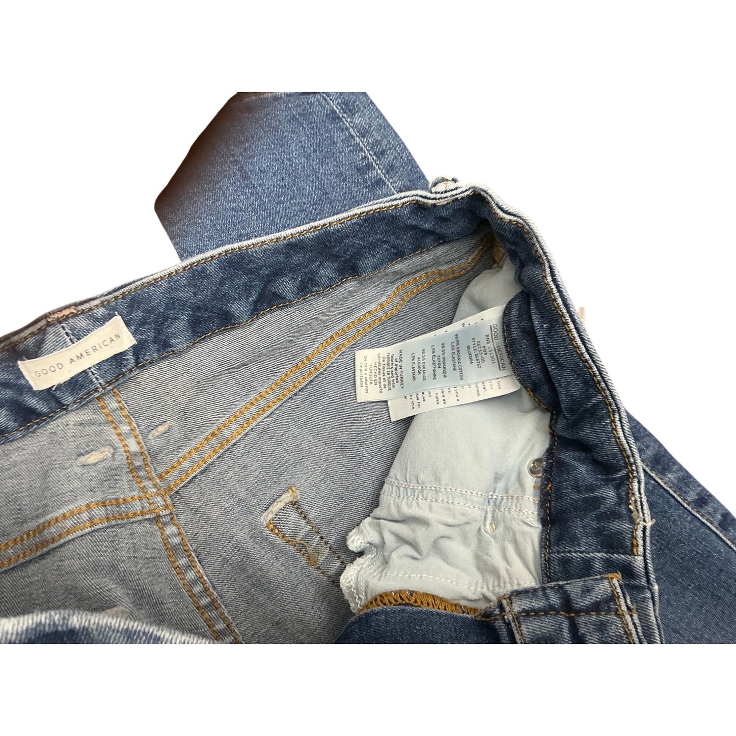 Good American Good Legs Skinny Jeans Medium Wash Stretch Denim Women’s Size 26