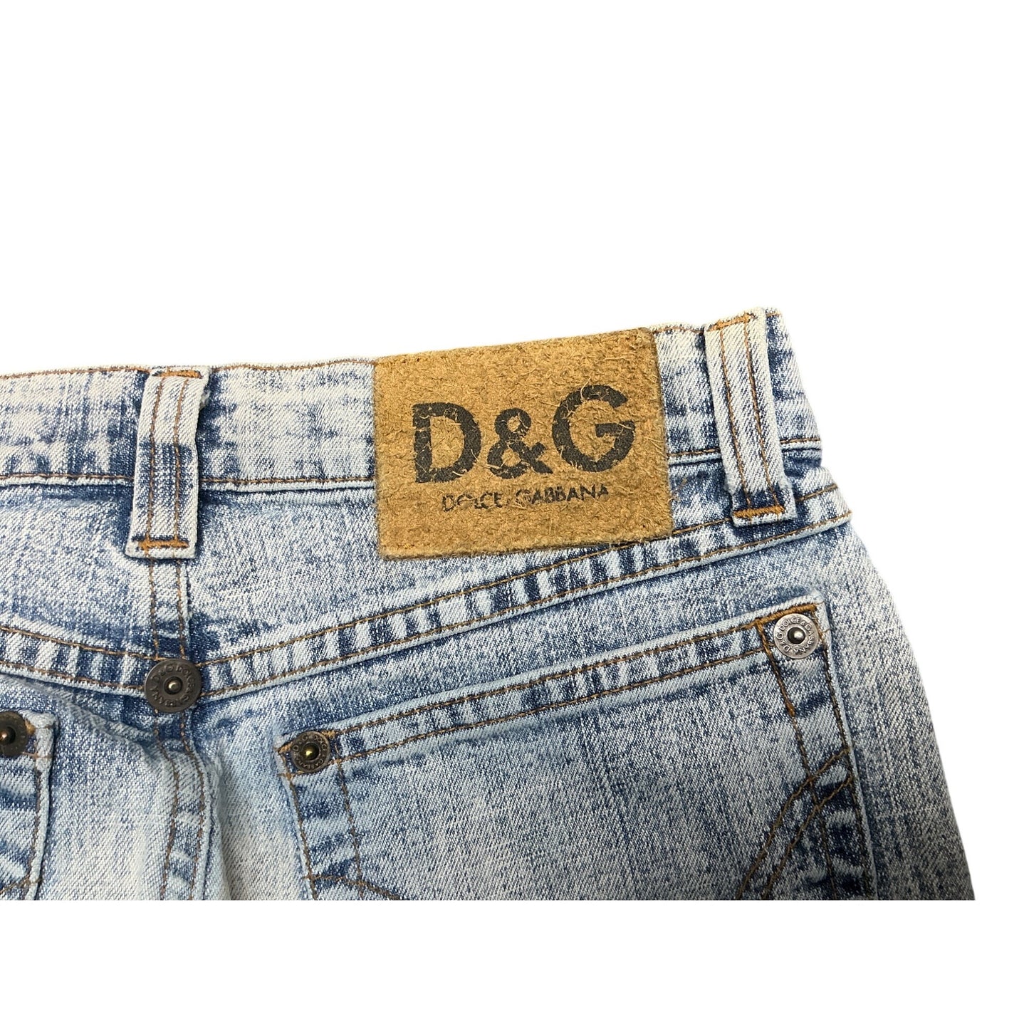 Dolce & Gabbana Distressed Straight Leg Jeans Womens Made in Italy. SZ 24/38