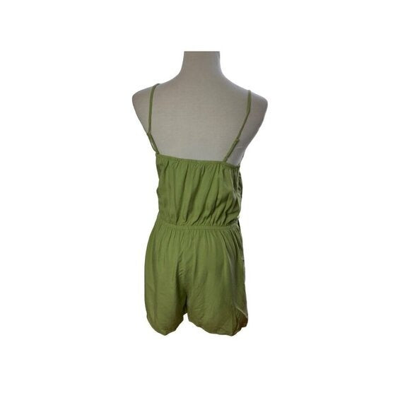 One Clothing Green Romper. Size Small. Fun To Wear.