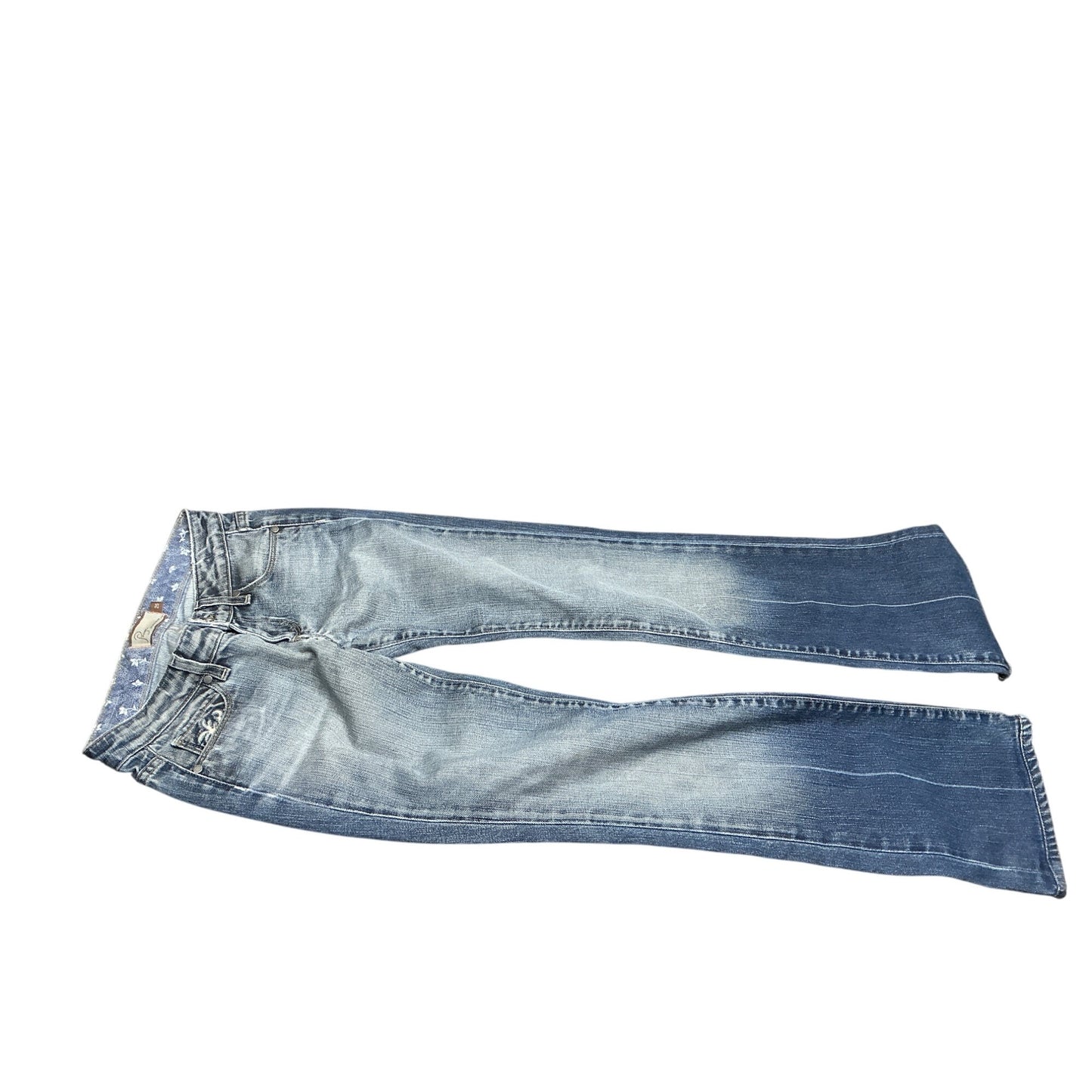 Paige Bootcut Jeans Embroidered Pocket Benedict Canyon Women’s Size 25