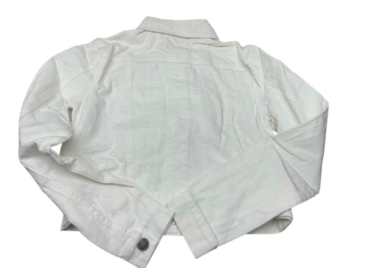 IRIS white denim jacket new with tags size S back