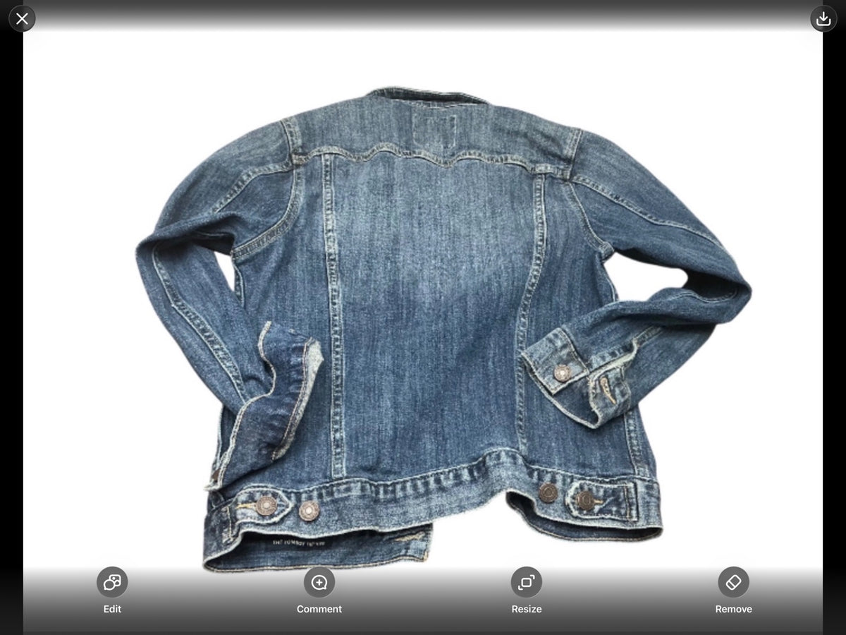 Lucky Brand denim jacket back