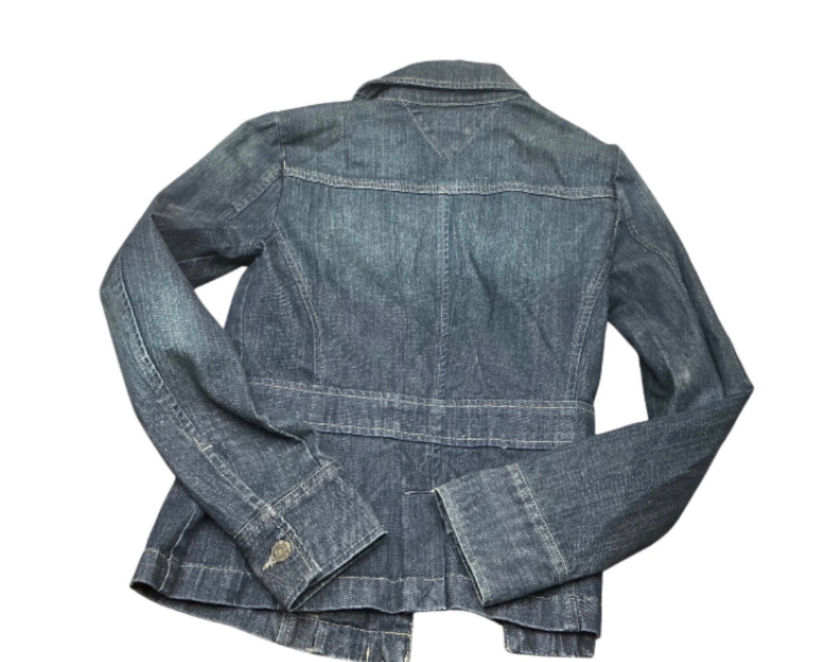 Tommy Hilfiger denim jacket size S back
