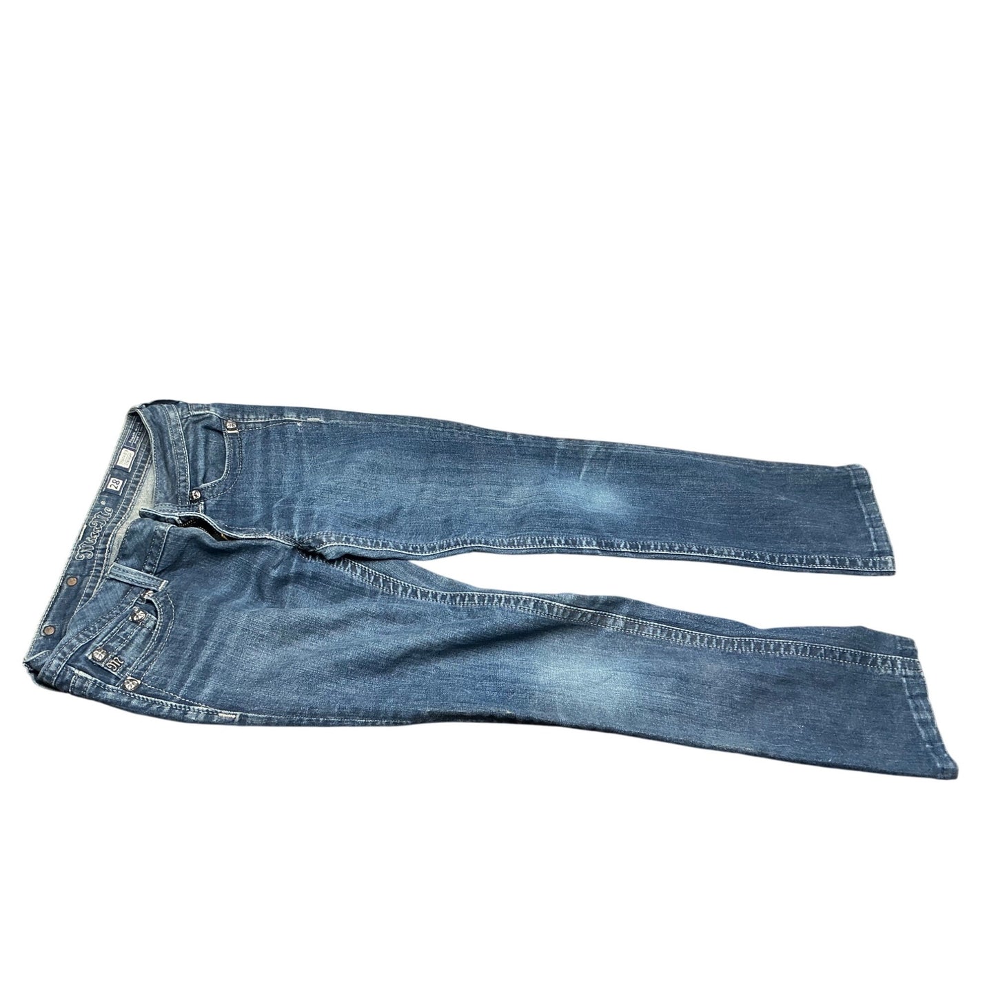 Miss Me Fleur De Lis Embellished Pocket Bootcut Jeans Women’s Size 28