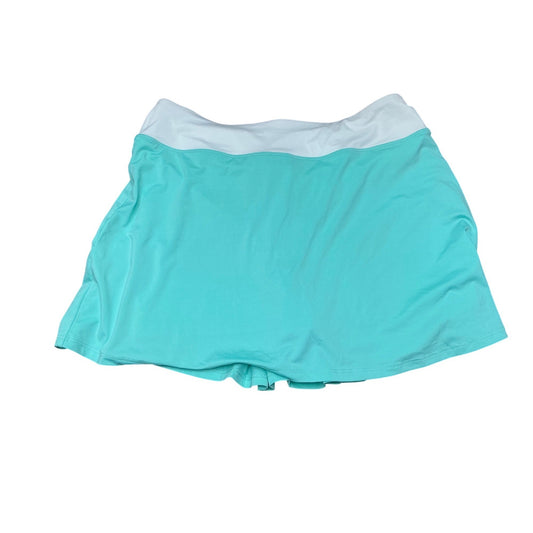 Fila Aqua Blue Tennis Skort Athletic Skirt Built In Shorts Wome Sz S