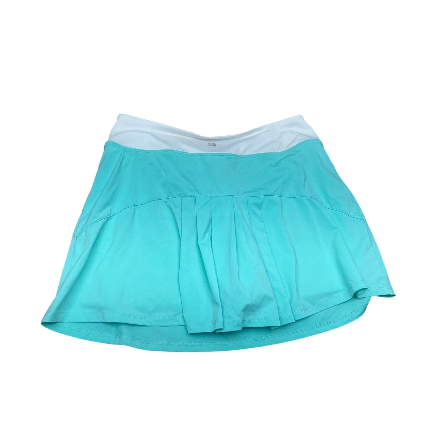 Fila Aqua Blue Tennis Skort Athletic Skirt Built In Shorts Wome Sz S