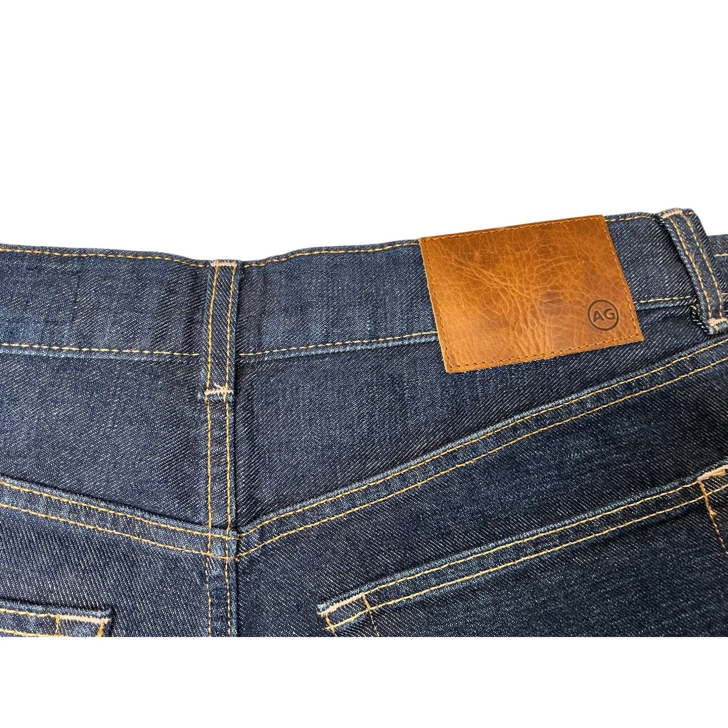NWT AG Adriano Goldschmied Sydney Dark Wash Straight Leg Jeans Sz 28