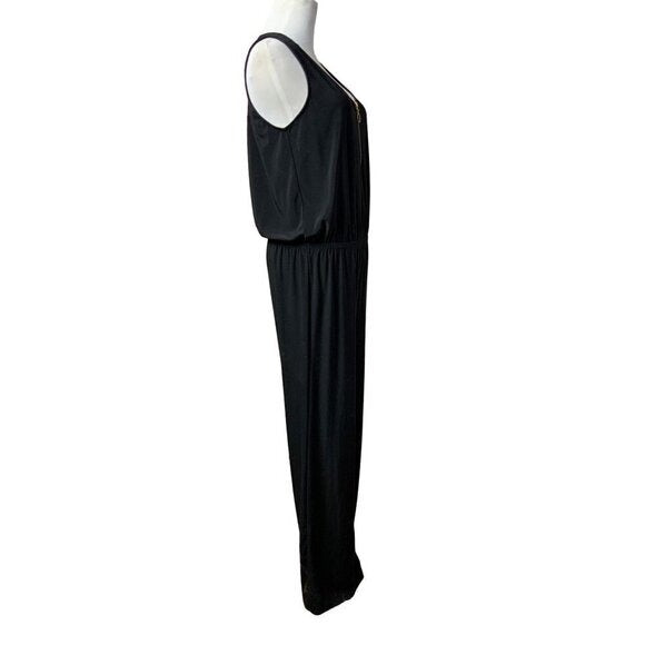 Ellen Tracy Black Jumpsuit. Sz M