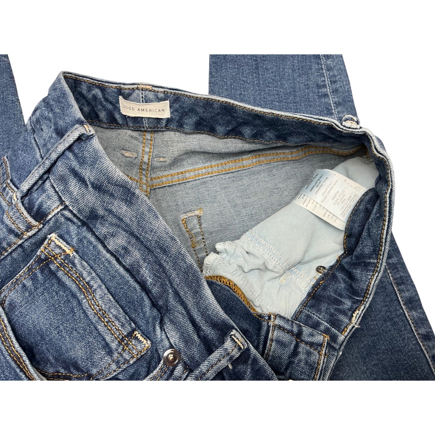 Good American Good Legs Skinny Jeans Medium Wash Stretch Denim Women’s Size 26