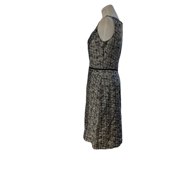 Adrianna Papell Black And White Mid Dress. Size 6