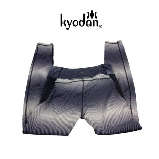 Kyodan Black Gray Ombre Athletic Workout Shorts Sz M