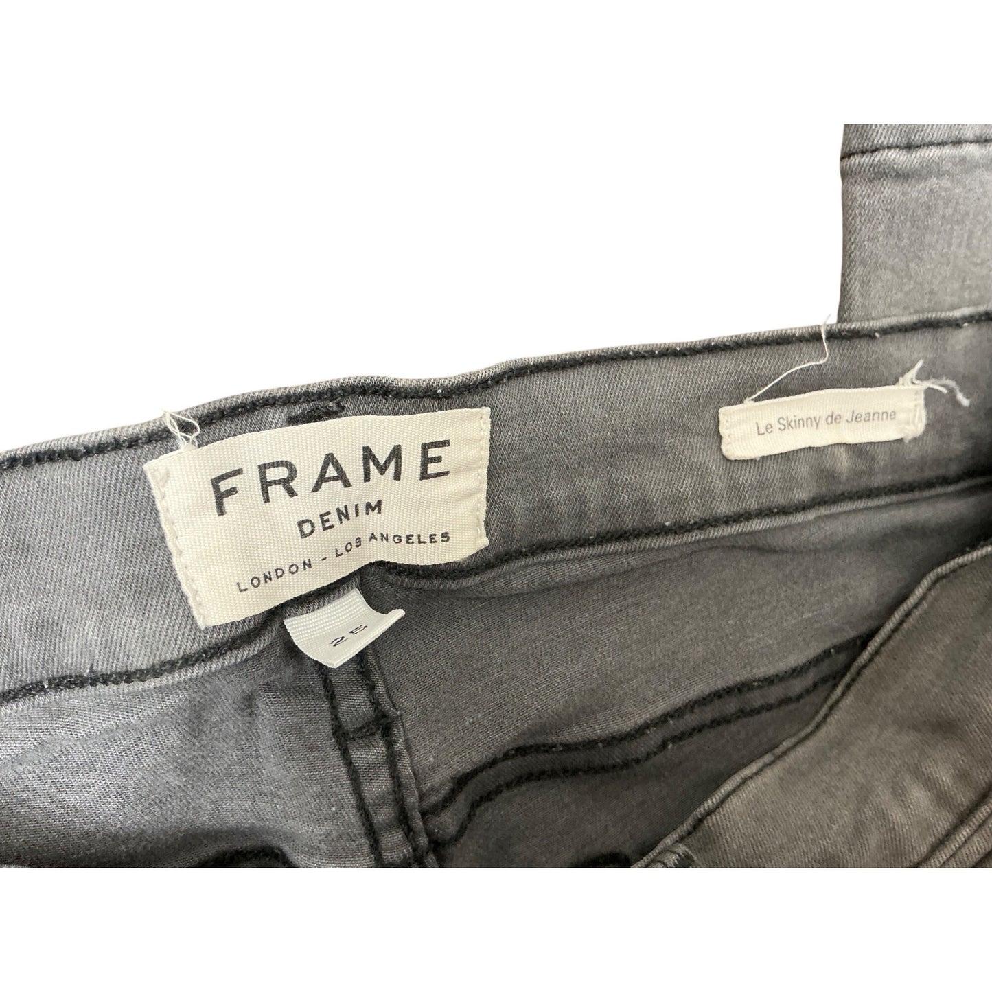 Frame Le Skinny de Jeanne Gray Skinny Jeans Women’s Size 25