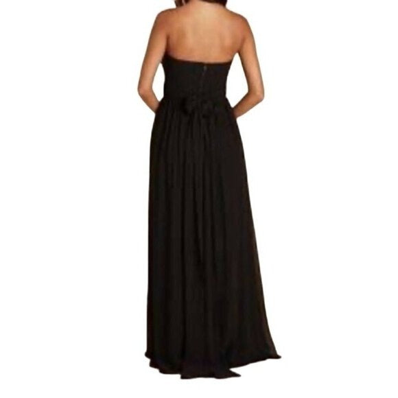 NWT Birdy Grey Navy Convertible Halter Maxi Dress Sz L