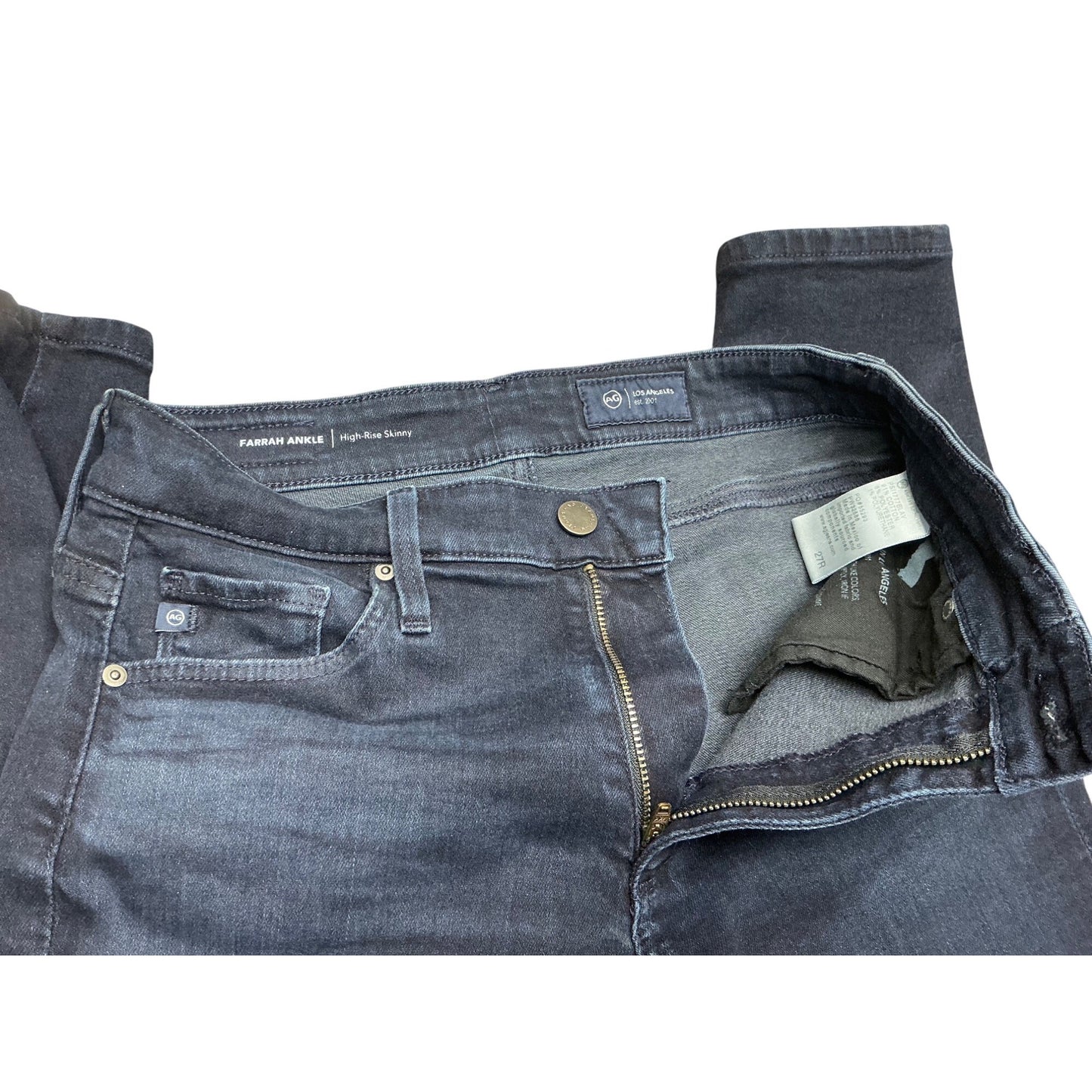 AG Adriano Goldschmied Farrah Ankle High Rise Skinny Jeans Dark Wash Women’s Size 27