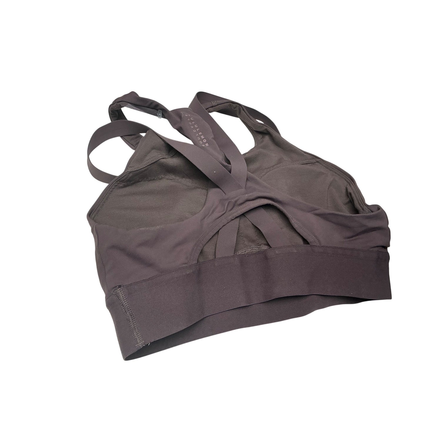 Lululemon x SoulCycle Black Strappy Sports Bra Size 10