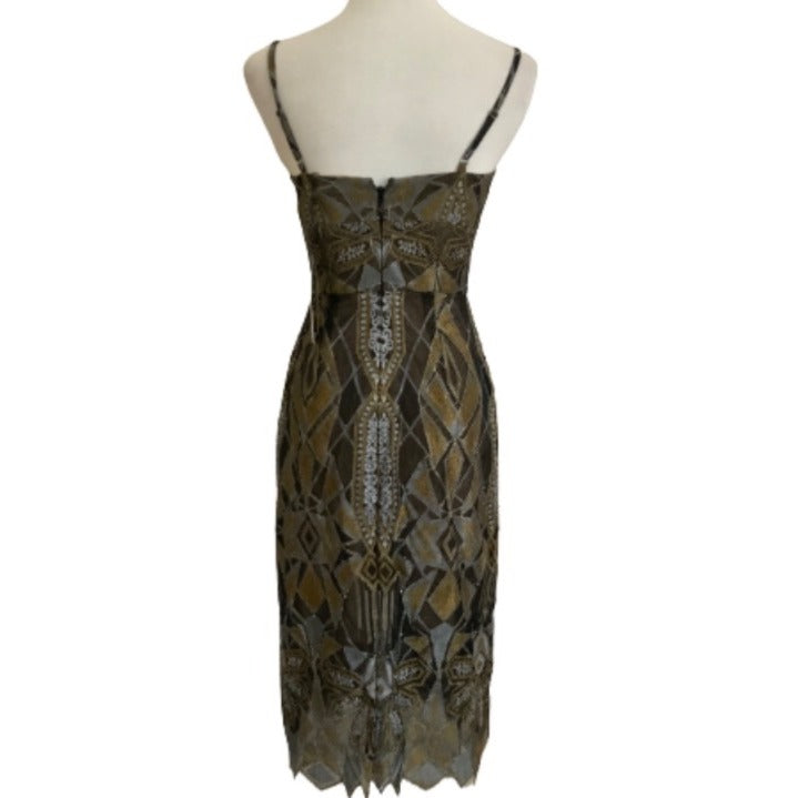 BCBGMAXAZRIA Lace Bodycon Cocktail Dress NWT Sz 0