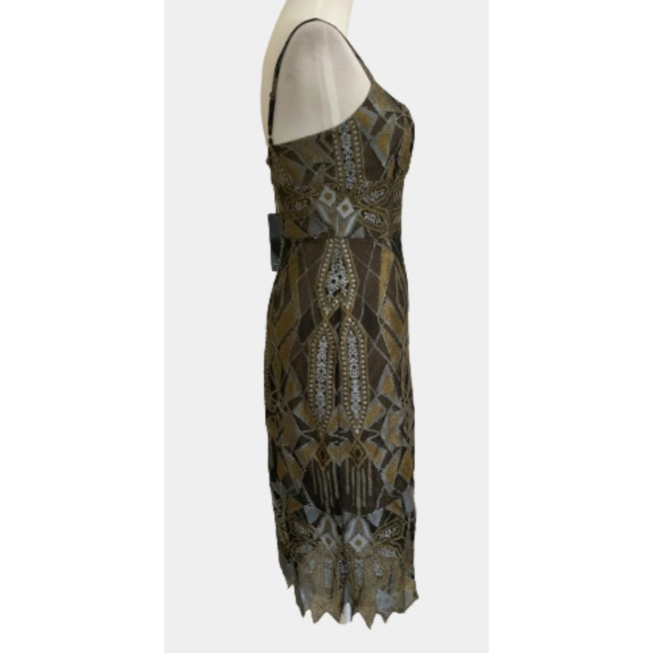 BCBGMAXAZRIA Lace Bodycon Cocktail Dress NWT Sz 0