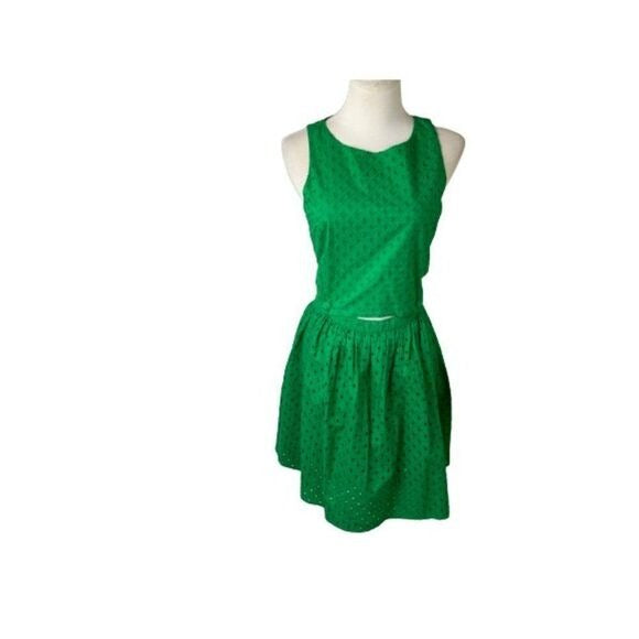 TopShop Green Sundress. Sz 6