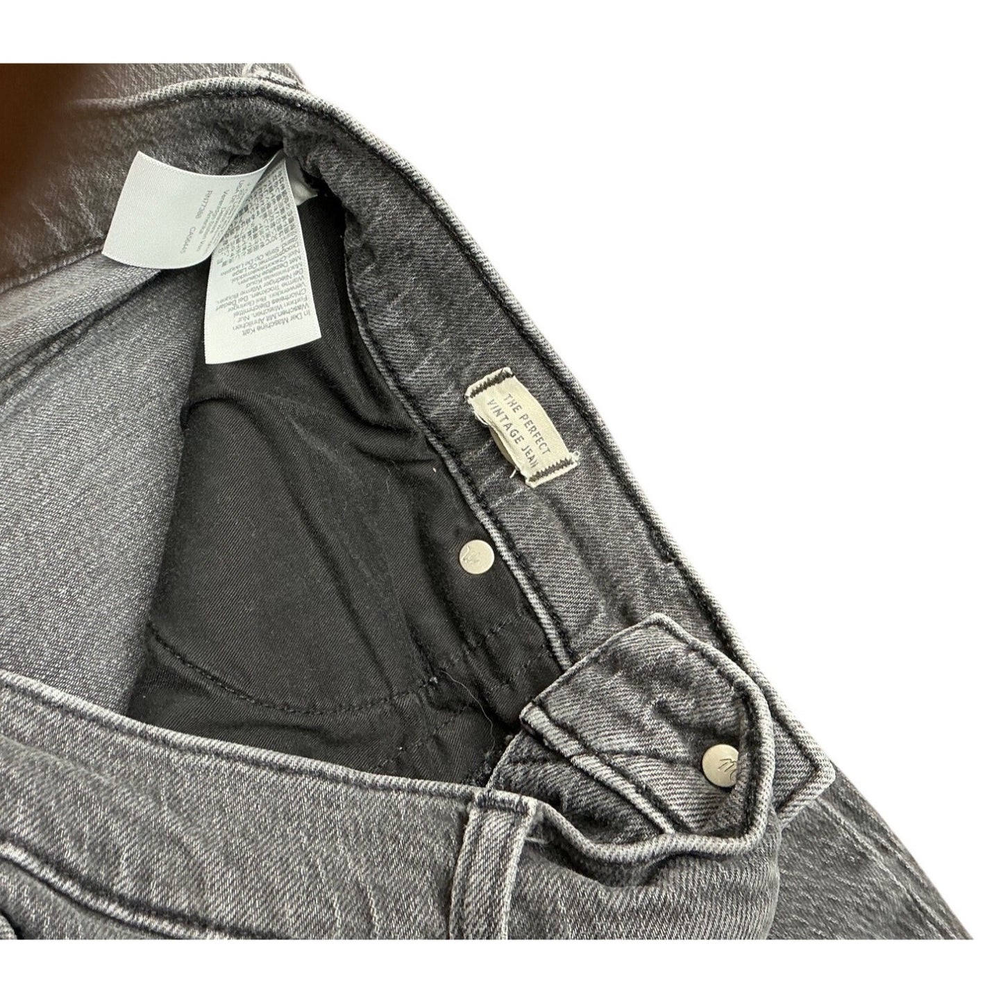 Madewell The Perfect Vintage Jean Gray Wash Women’s Size 29