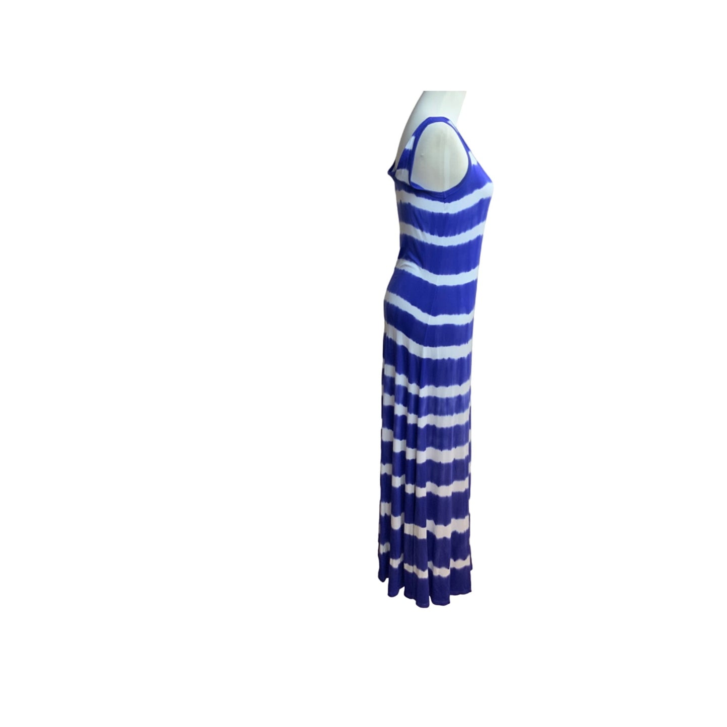 Calvin Klein Blue & White Maxi Dress. Size 4