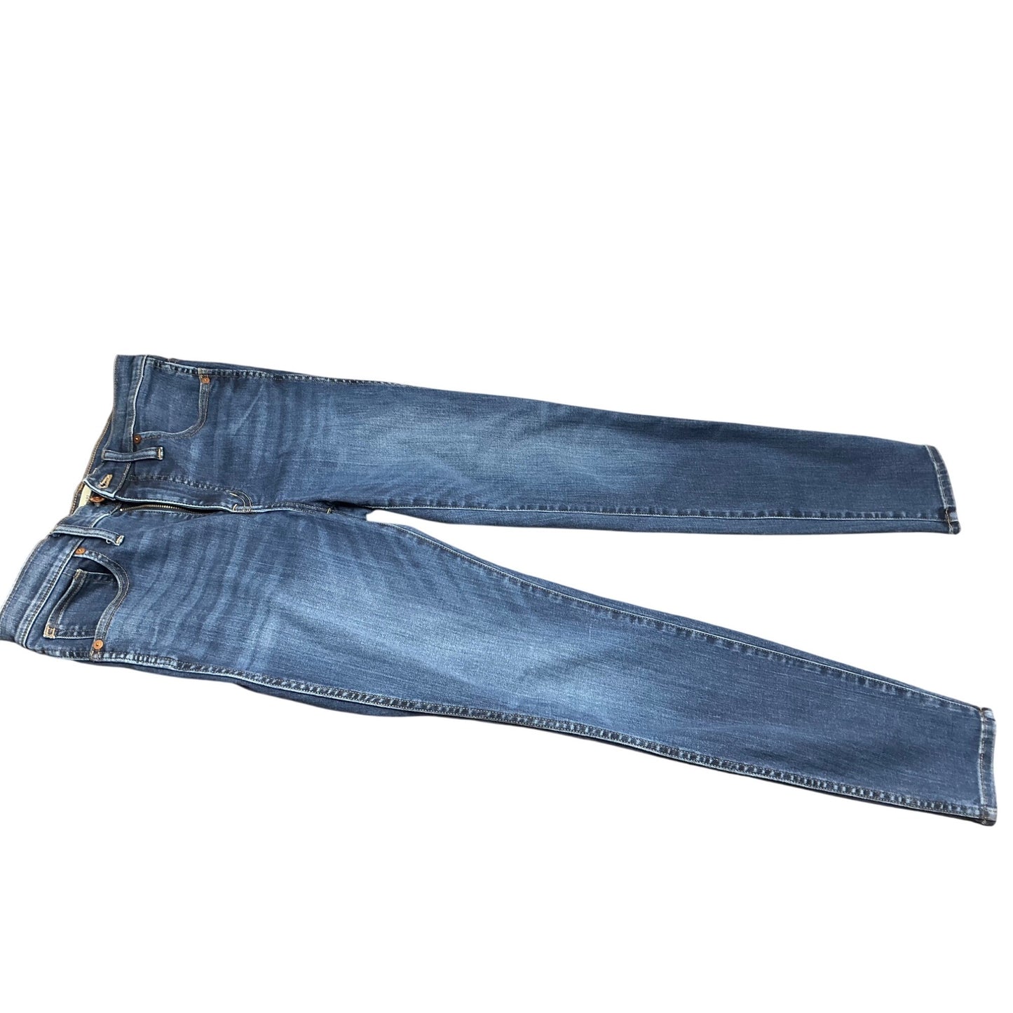 Madewell Medium Wash Jeans High Rise Straight Leg Size 28