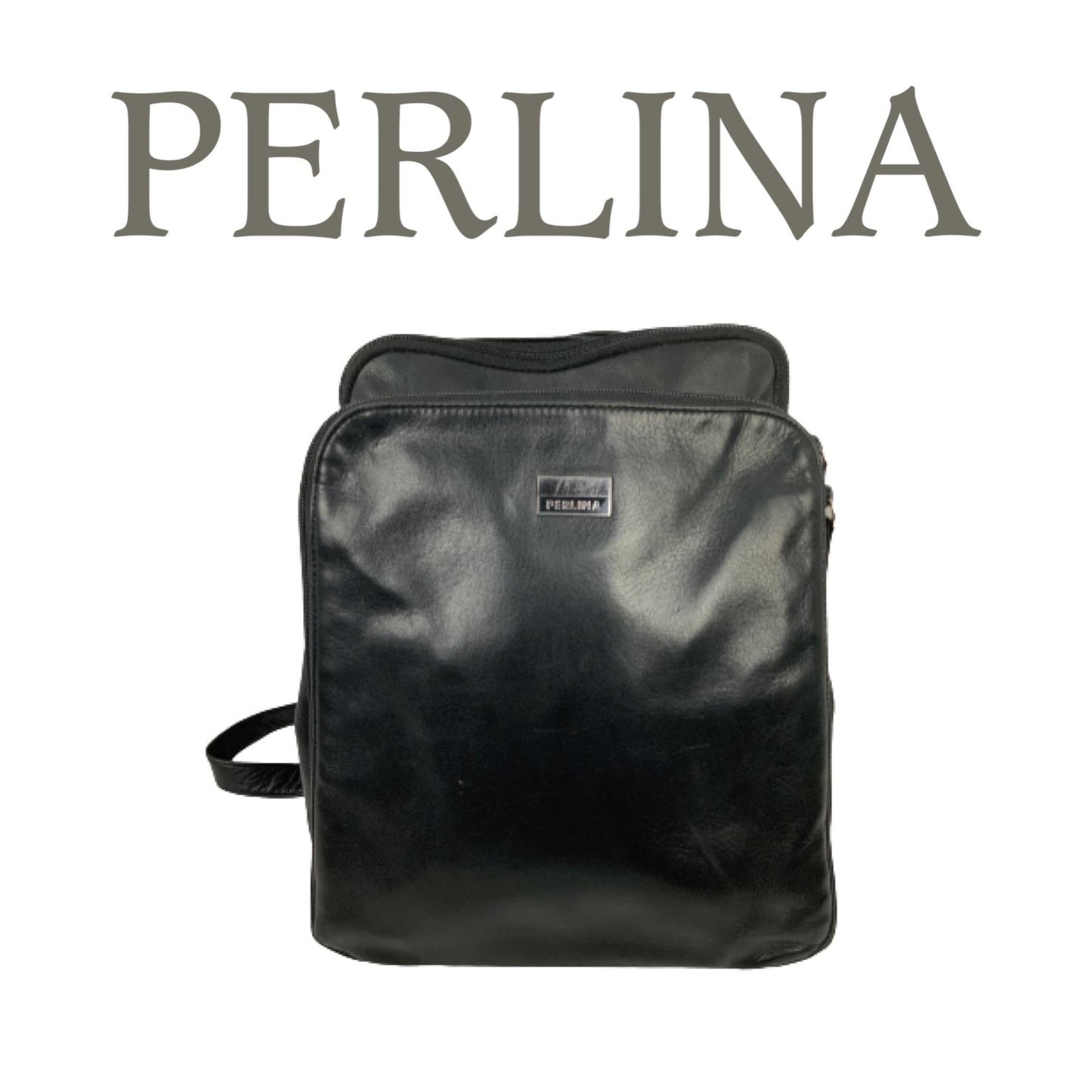 Perlina Black Backpack