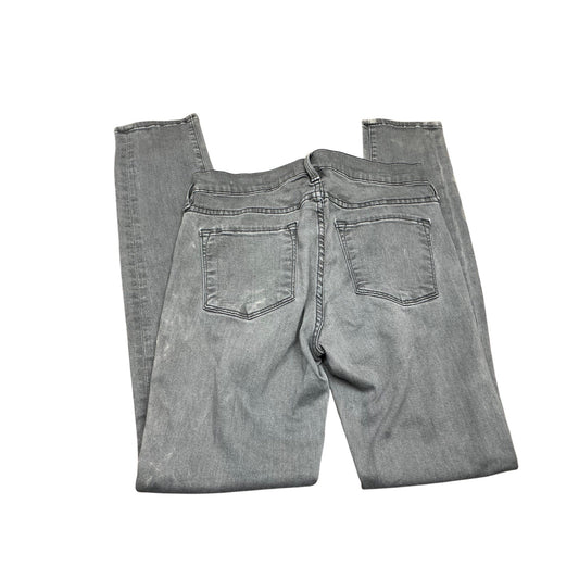 Frame Le Skinny de Jeanne Distressed Gray Skinny Jeans Size 28