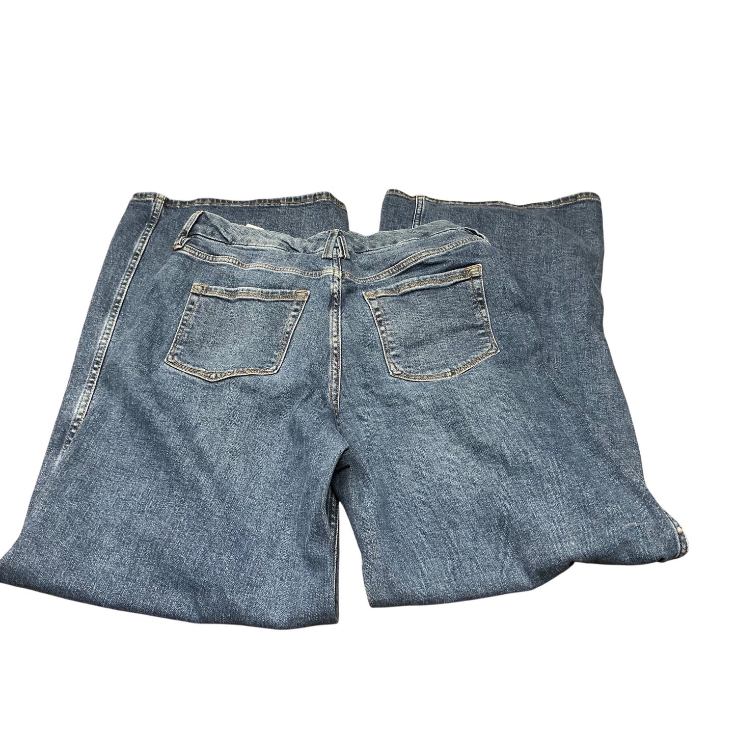 Good American Good American Blue Wash wide Jeans Women’s Denim  Sz 10/30