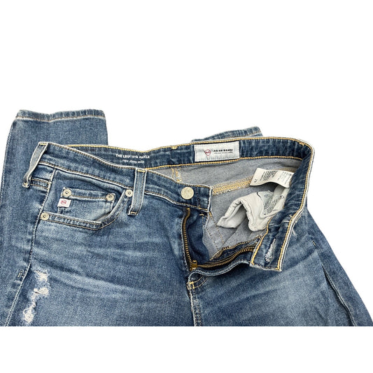 “AG Adriano Goldschmied The Legging Ankle Skinny Jeans Distressed Women’s  Sz 27R