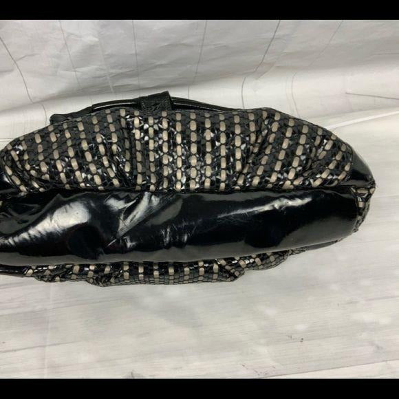 Big Buddha Black & Cream Vegan Handbag