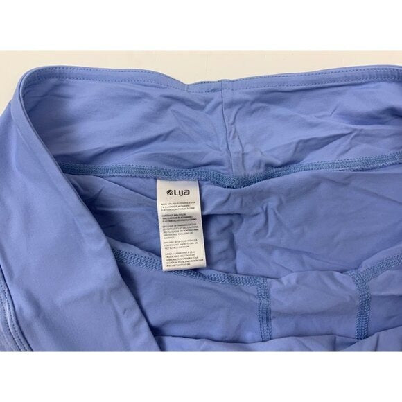 Lija Blue Tennis Skort Athletic Golf Pickleball Skirt Built-In Shorts Sz XL