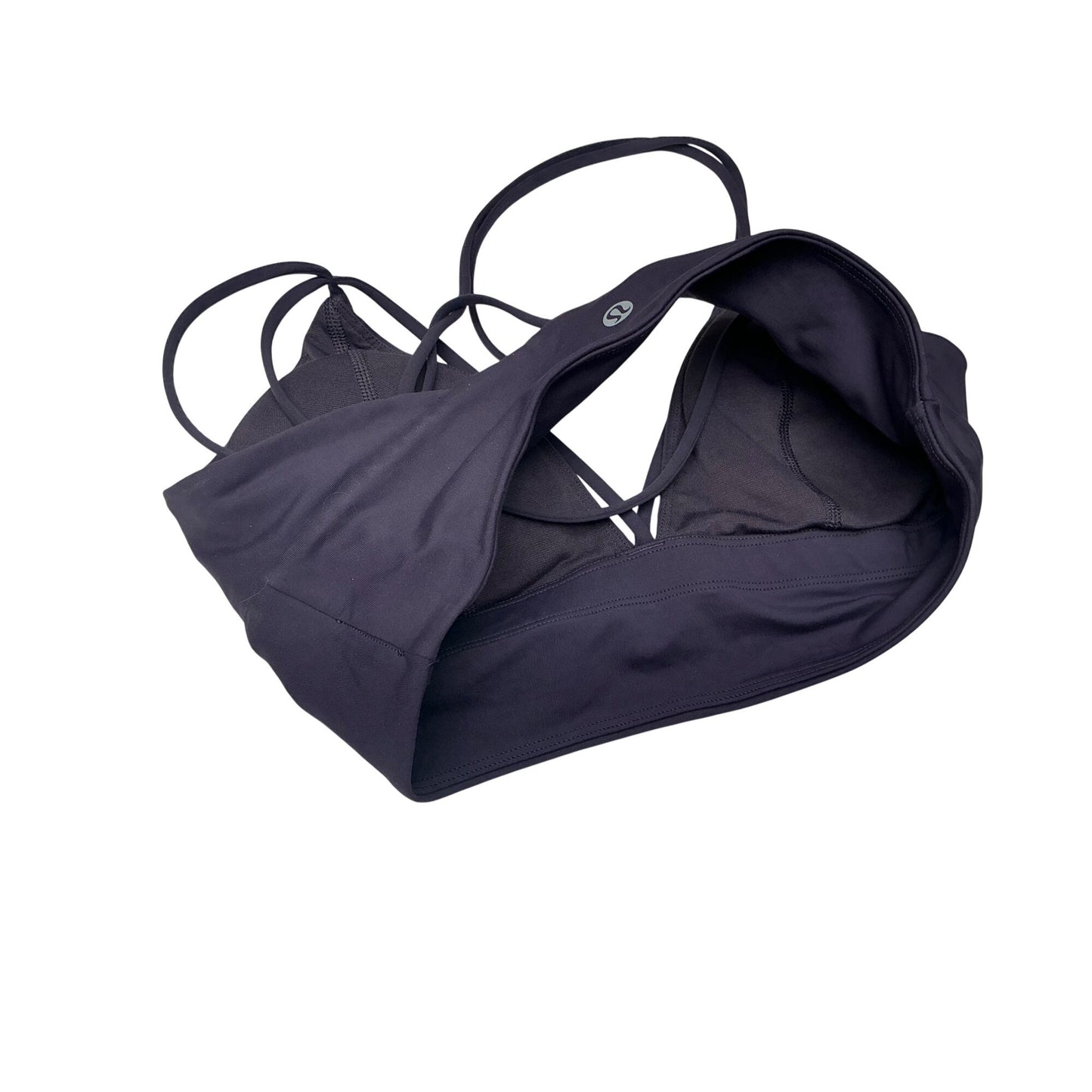 Lululemon Strappy Back Sports Bra Black Size 8