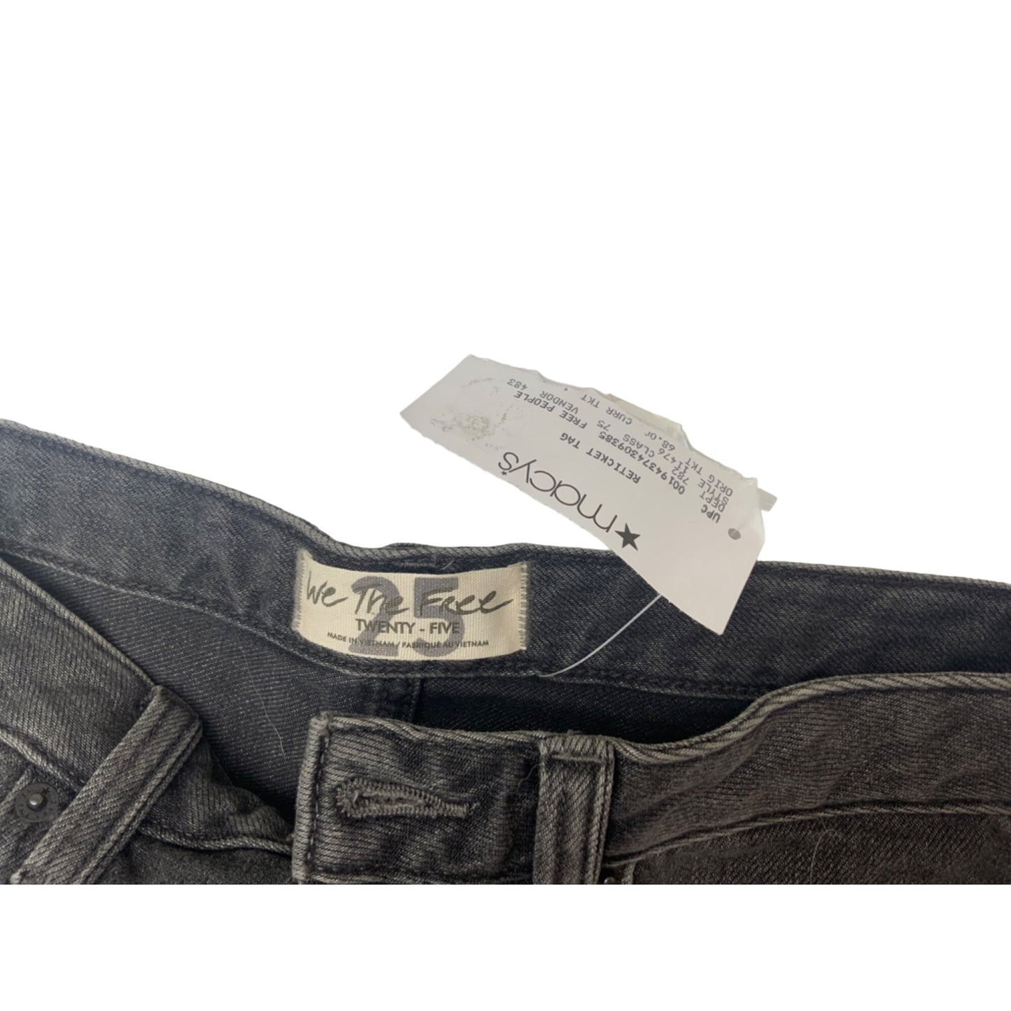We The People Distressed Shorts. Size 25