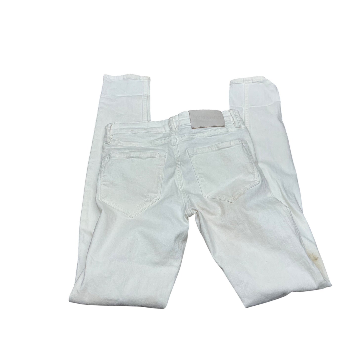 AllSaints White Skinny Jeans Women’s Stretch Denim Ankle Pants  So 25