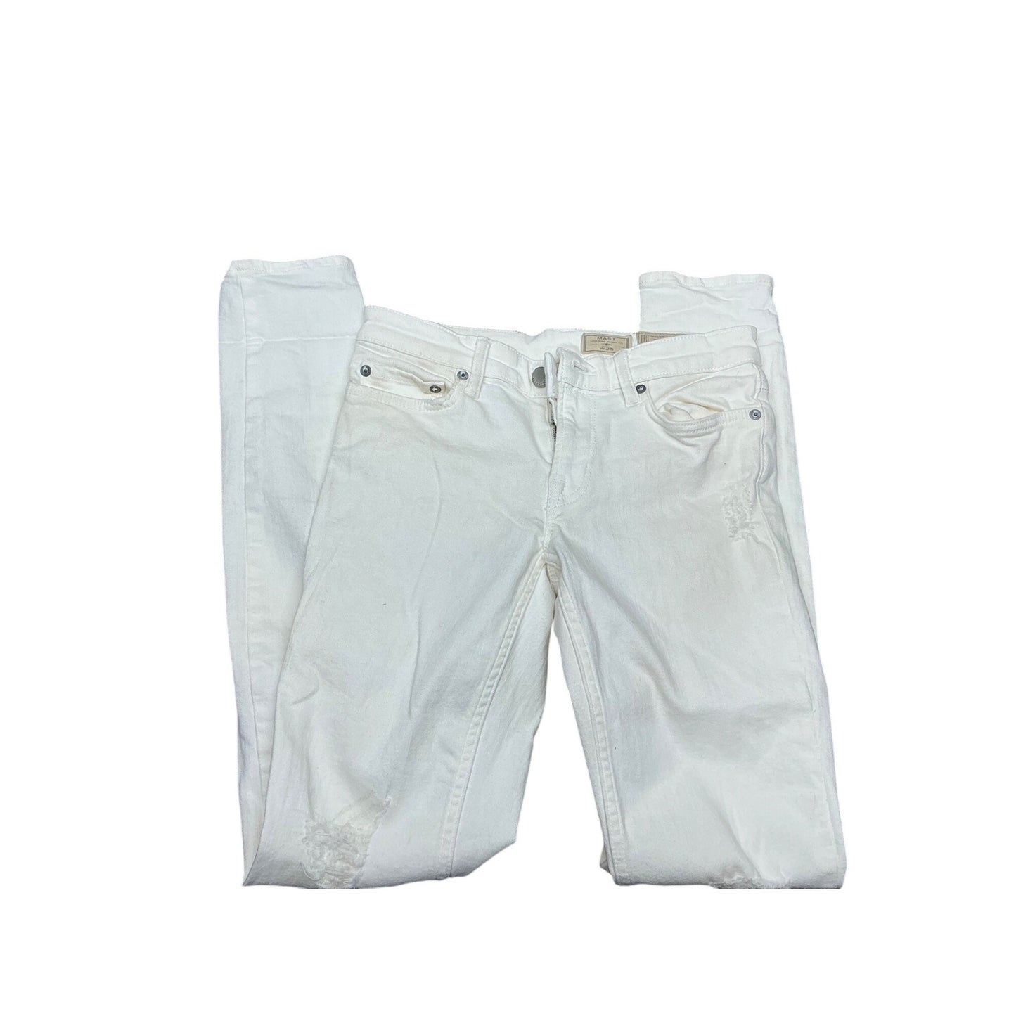 AllSaints White Skinny Jeans Women’s Stretch Denim Ankle Pants  So 25