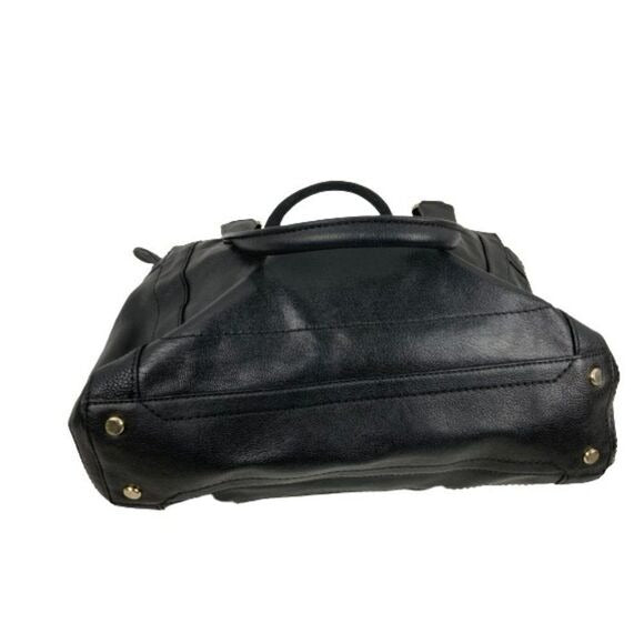 51.  Cole Haan Black Leather Handbag