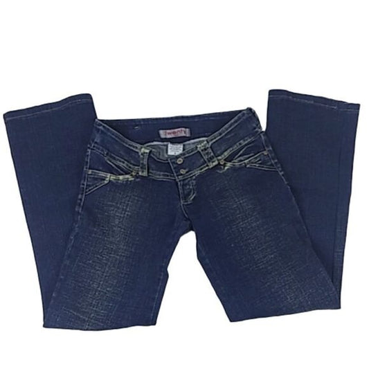 Twenty Jeans Dark Wash Bootcut Stretch Denim Jeans Sz  3