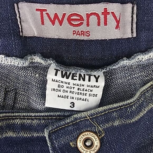 Twenty Jeans Dark Wash Bootcut Stretch Denim Jeans Sz  3