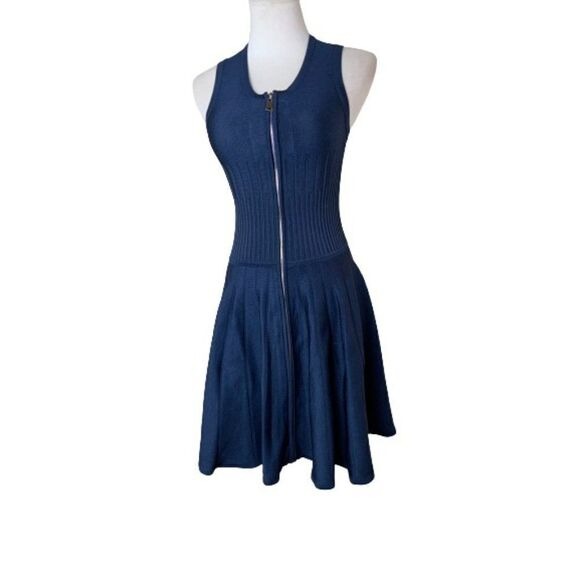 Parker Navy Blue Sleeveless Dress. Sz XS