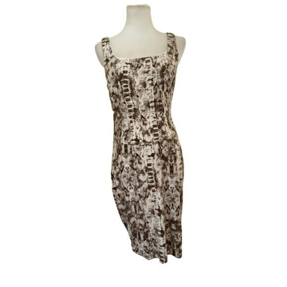 Cache Animal Print Dress. Sz 6