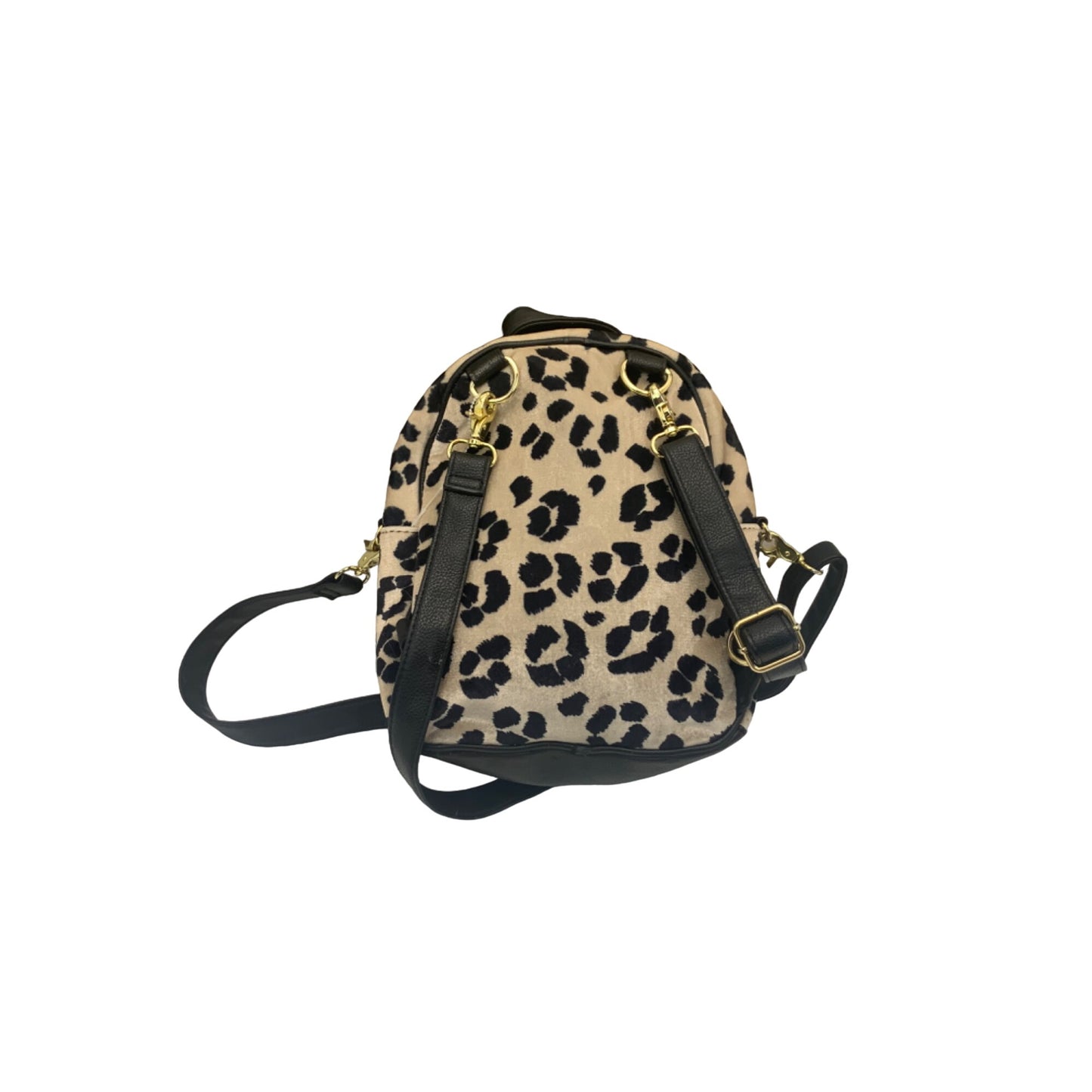 Betsey Johnson Animal Print Handbag. With Red Binding