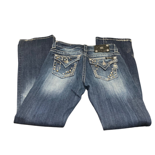 Miss Me Embellished Flap Pocket Bootcut Jeans Women’s Size 25
