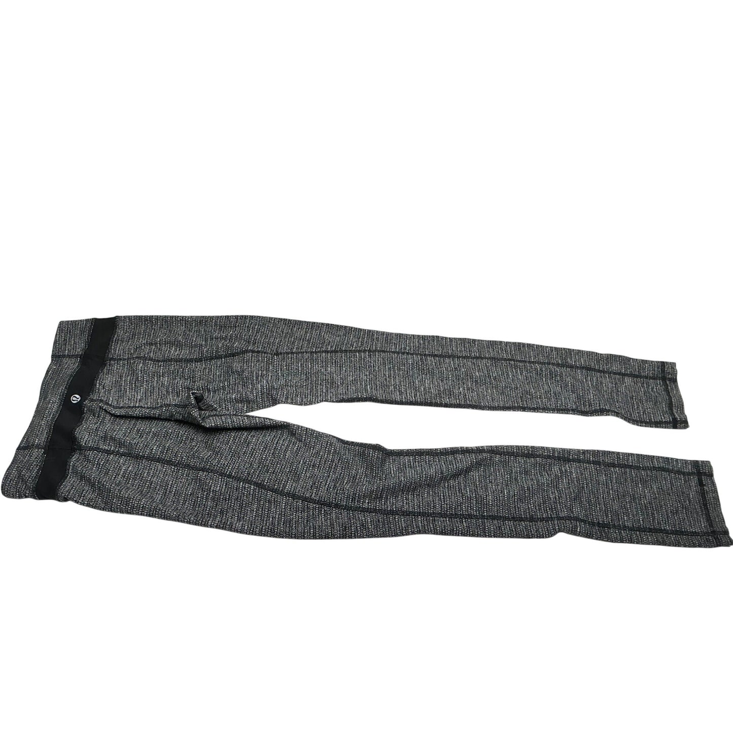 Lululemon High Rise Leggings Women’s Size 6 Gray Black Athletic Yoga Pants
