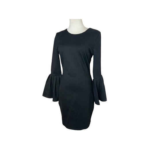 Lulu's Black Gorgeous Black Dress. Size Medium