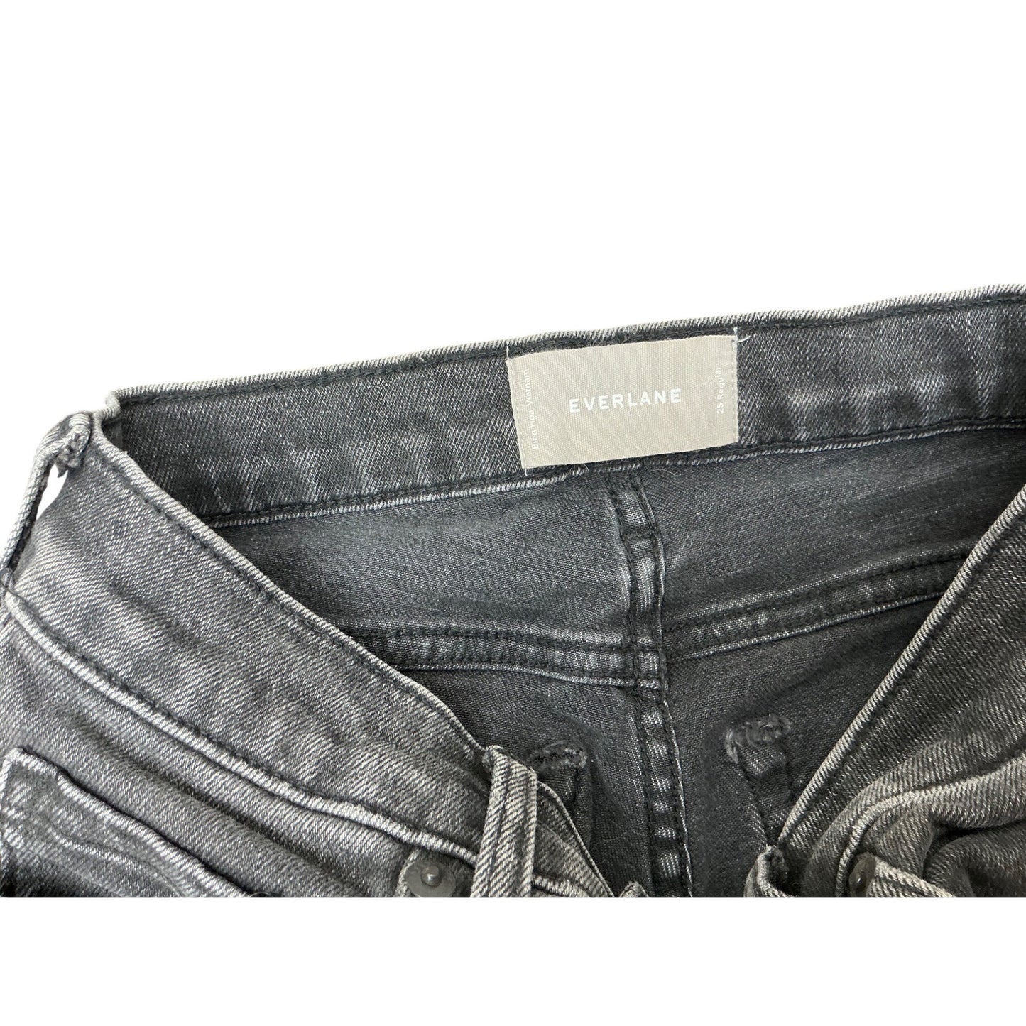 Everlane Skinny Jeans Dark Wash Stretch Denim Mid Rise Women’s Jeans  Sz 25 R